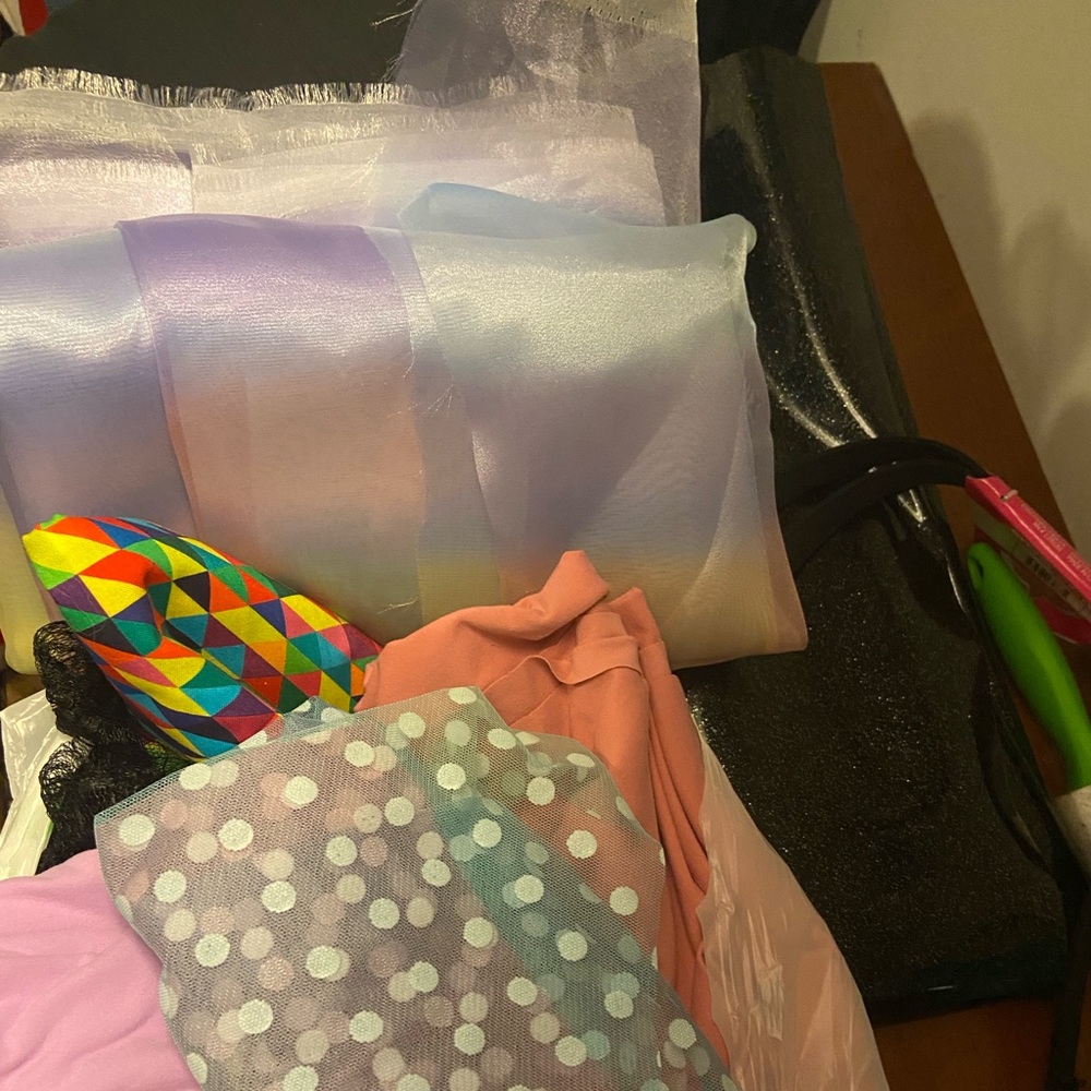 7 different designs of fabric